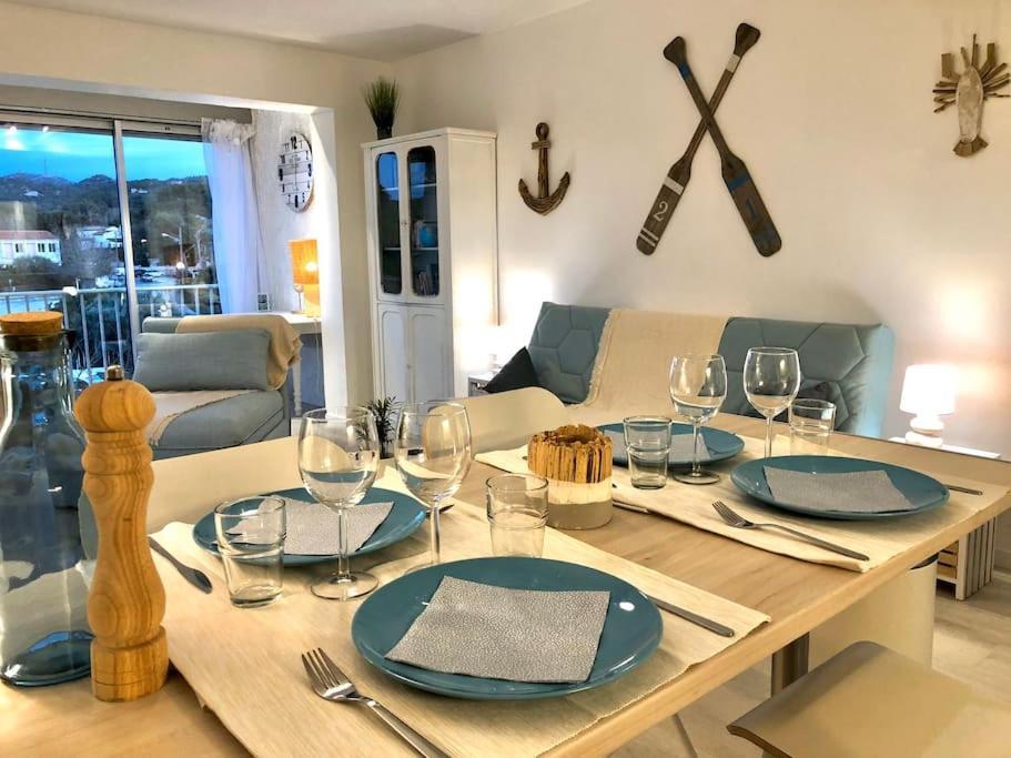 Le Brusc. Design, Parking, Wifi & Double Vue! Apartamento Six-Fours-les-Plages Exterior foto